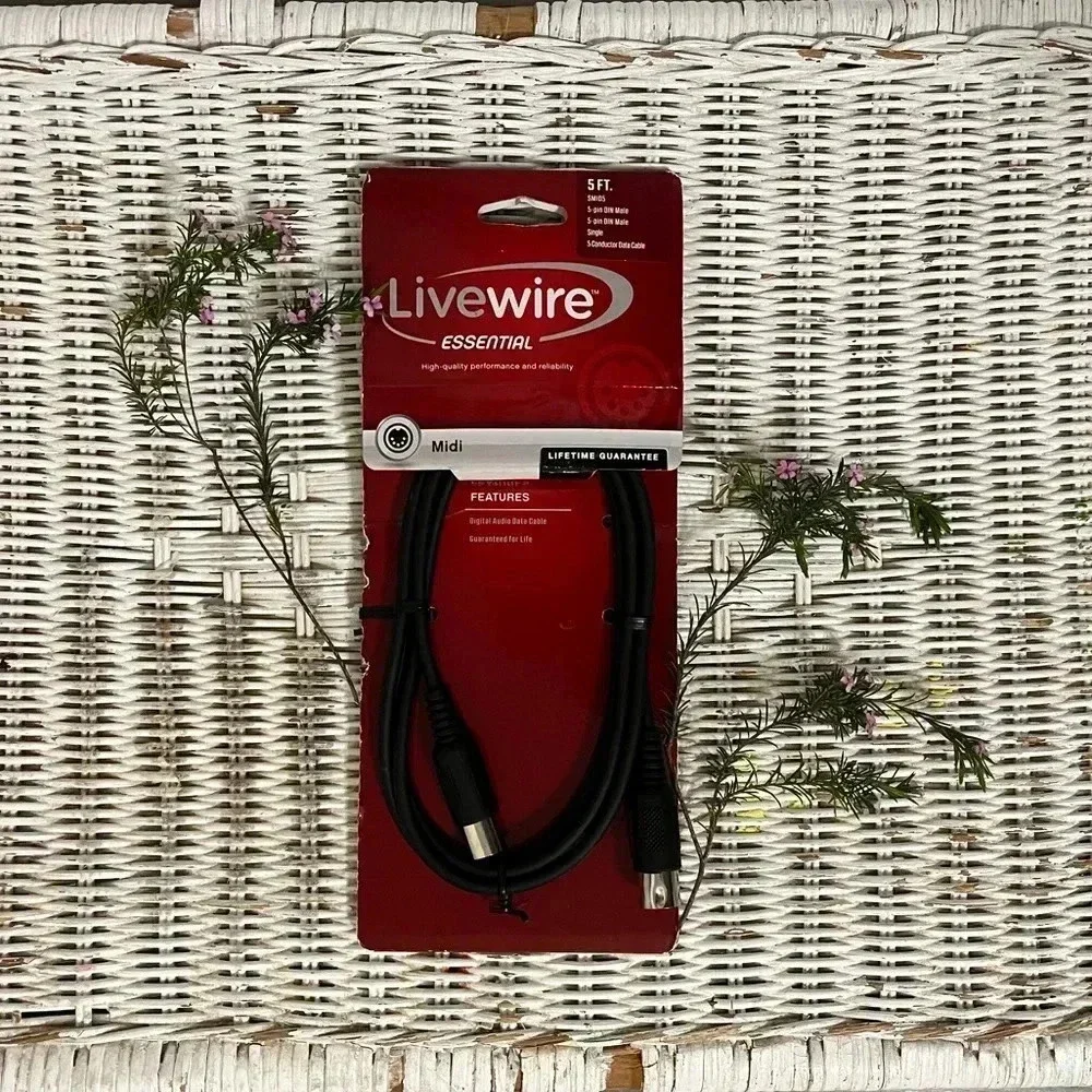 Livewire 5 feet MIDI Cable